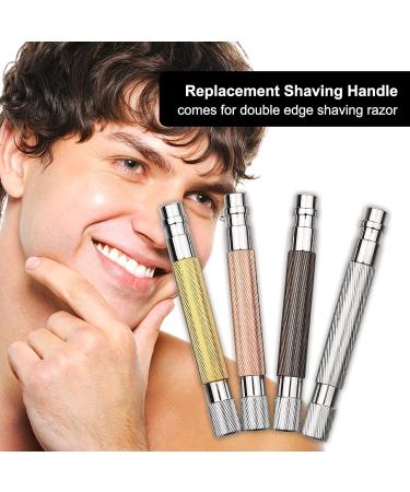Xiaoxin Stainless Steel Double Edge Razor Grip | Manual Mustache Removal Handle | Premium Safety Razor Accessory - Buy Online on SooperMarket.com