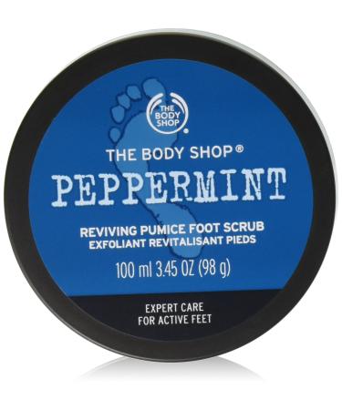 The Body Shop Peppermint Reviving Pumice Exfoliating Foot Scrub  100ml