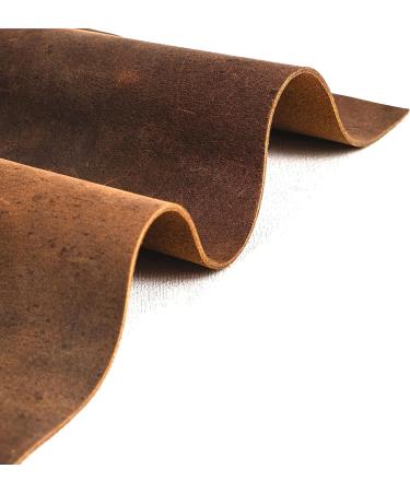 Genuine Leather Sheets Set of 4  Leather Material  Genuine Leather for Crafts | Leather Roll  Soft Leather  Sheet Leather for Crafts | Quality Raw Leather 12" x 12" + 36" Leather Cord - Buy Online on SooperMarket.com