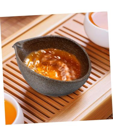 Alipis Ceramic Fair Cup Tea Cup Tea Dispensing Holder Tea Separate Cup Tea Dispenser Office Household - Buy Online on SooperMarket.com