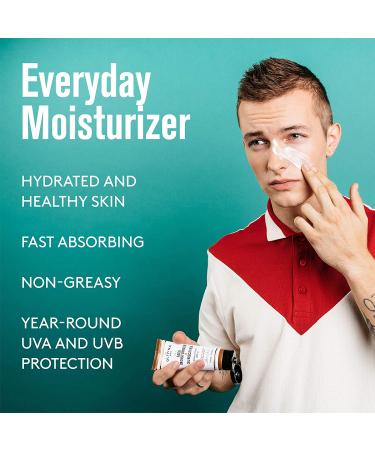 Barrel and Oak Bourbon Cedar 2-in-1 Face Moisturizer & Sunscreen SPF - Mineral Formula with Olive Leaf Extract & Aloe Vera - Non-Greasy, For All Skin Types - 2.25 oz - Buy Online on SooperMarket.com