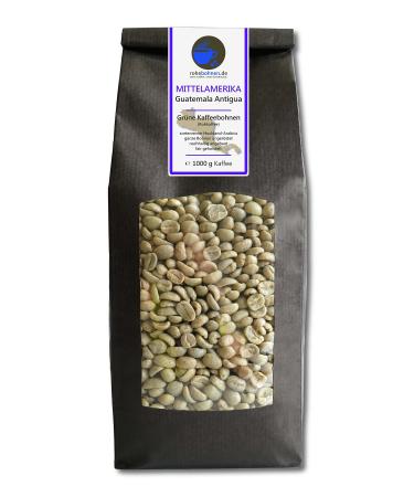 Green Coffee Beans Guatemala Antigua (Highland raw Coffee Beans 1000g) Cocoa 1000g