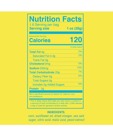 LOVE CORN Salt & Vinegar Snack | Crunchy Corn | 1.6oz x10 bags | Non-GMO, Gluten-Free, Plant Based, Low-Sugar - Buy Online on SooperMarket.com