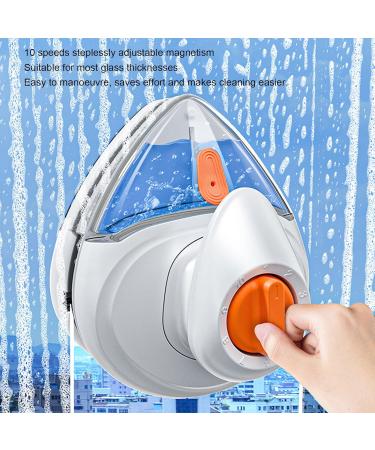 Magnetic Window Cleaner Double Sided Window Cleaner Triangular Adjustable Magnetic Glass Wiper Window Brush Home High Rise Cleaning Tool for 5-25mm Single or Double Layer Glass - Buy Online on SooperMarket.com