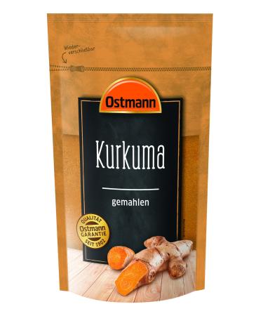 Ostmann Turmeric ground 250 g fine turmeric powder spice for Indian dishes & curry dried & ground for golden milk