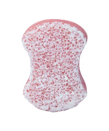 Spongeables Pedi-Scrub Foot Buffer, The Soap is in The Sponge, Contains Tea Tree Oil, Foot Exfoliating Sponge with Heel Buffer and Pedicure Oil, 20+ Washes, Watermelon Scent, 2oz Sponge, 1 Count