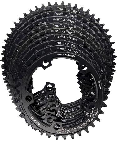 DECKAS Round Chainring 110BCD - 36T to 52T Narrow Wide for 7-12 Speed Chains - Buy Online on SooperMarket.com