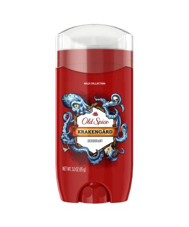 Old Spice Deodorant Wild Collection Krakengard  3.0 Oz