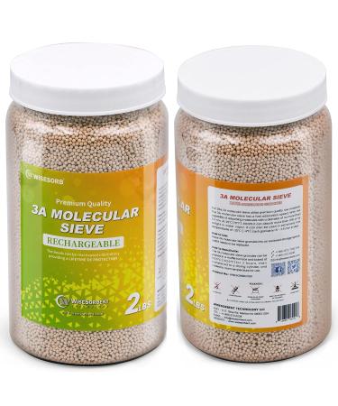 Wisesorb 2 LBS 3A Molecular Sieve Desiccant Beads | Premium Dehumidifier Moisture Absorbers for Effective Humidity Control - International Shipping Available - Buy Online on SooperMarket.com