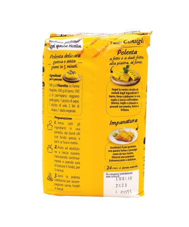 Lo Conte Le Farine Magiche Corn Flour - Farina Di Mais Fioretto for Polenta 1kg | Buy Internationally - Buy Online on SooperMarket.com