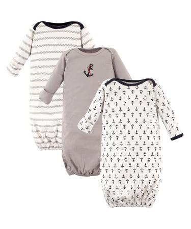 Luvable Friends Baby Girls' Nightgown 0-6 Months Boy Nautical