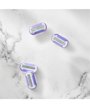 Gillette Venus Deluxe Smooth Swirl Razor Blades for Women - 4 Replacement Blades for Ultimate Shaving Comfort - Buy Online on SooperMarket.com