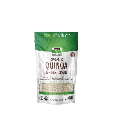 Now Foods Organic Quinoa Whole Grain 16 oz (454 g)