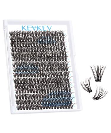 300 Pcs Individual Lashes Lash Clusters DIY Lash Extension Cluster Lashes that Look Like Eyelash Extensions Self Applicaton at Home Volume Dramtic Look(50D C-10mm) C-10mm 50D