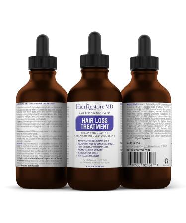 DHT Blocker Cayenne Hair Treatment Oil for Hair Growth and Regrowth - Stops Hair Loss, Thinning, and Balding - Buy Online on SooperMarket.com