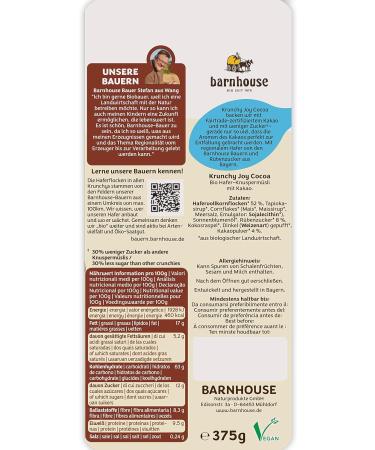 Barnhouse - Krunchy Joy Cacao Organic (375 g) - Buy Online on SooperMarket.com
