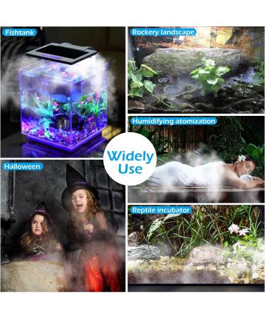 Fitnate Mist Maker Fogger - Aluminum Ultrasound Nebulizer for Fountains Ponds Aquariums & Gardens | Enhance Foggy Effects Worldwide - Buy Online on SooperMarket.com