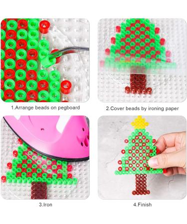 36000 Pcs Value Pack Fuse Beads: Bulk Assorted Multicolor Beads for Kids Crafts - 45 Colors with Ironing Paper - Buy Online on SooperMarket.com