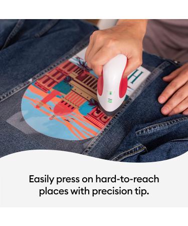 Cricut EasyPress Mini Heat Press - Compact & Lightweight Raspberry for Shoes, Stuffed Animals, Hats & More | 3 Heat Settings & Precision Tip - Buy Online on SooperMarket.com