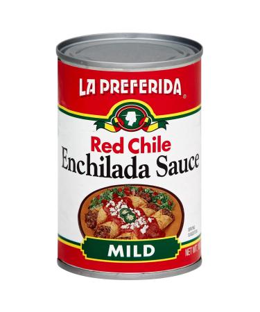 La Preferida Mexican Foods Red Chile Enchilada Sauce, Mild | Salsa de Chile Rojo para Enchiladas | 10 OZ (Pack of 6) 10 Ounce (Pack of 6)