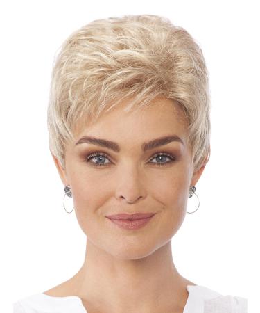 Lofty wig Ellen made of high-quality synthetic hair looks like real hair in light blonde/sand blonde mixed