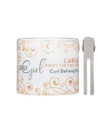 Curly Girl Large Root Curl Clips - 2 Pack, Rust Resistant Alligator Clips for Salon or Home Use - Buy Online on SooperMarket.com