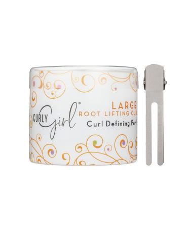 NEW! Curly Girl LARGE Root Curl Clips, Rust Resistant Alligator Clips, Curly Girl Approved, Salon or Home Use, 25 Clips 25 Count (Pack of 1)