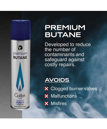 Colibri Premium Butane Fuel Refill - 3 Small Cans Set - Buy Online on SooperMarket.com