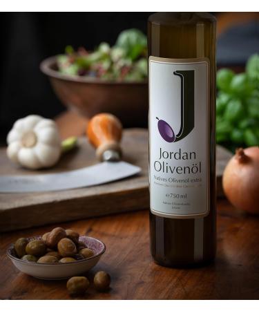 Buy Jordan Extra Virgin Olive Oil - 750 ml (1 Pack) | Premium Quality Ideal for Cooking & Dressing | International Shipping Available - Buy Online on SooperMarket.com