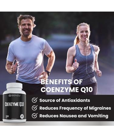 Coenzyme Q10 300mg High Potency Ubiquinone with Vitamin E & Black Pepper - Antioxidant for Heart Health and Cellular Energy Production - 2 Month Supply - 60 Count | Made in Canada 60 count (Pack of 1) - Buy Online on SooperMarket.com