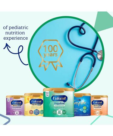 Enfamil Reguline Baby Formula with Omega-3 DHA & Probiotics | Soft Stools & Immune Support | 19.5 oz (Pack of 4) - Buy Online on SooperMarket.com