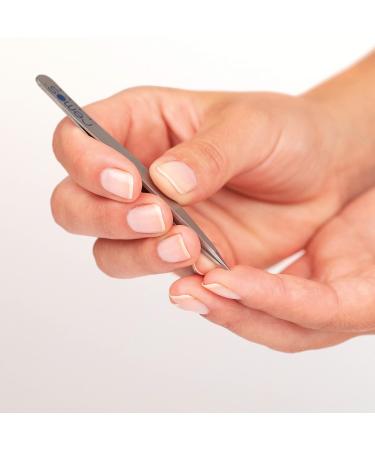REMOS Stainless Steel Splinter Tweezers | 9.5 cm Rustproof Fine Tip - Fuchsia - Buy Internationally - Buy Online on SooperMarket.com