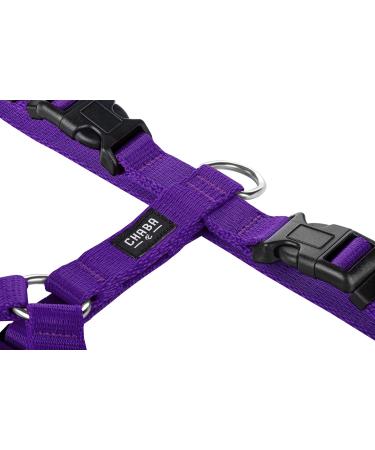 CHABA Adjustable Dog Harness for Medium Dogs - Anti-Pull Comfortable Lightweight Step-In Design Perfect for Running - Available in Violet - Buy Online on SooperMarket.com