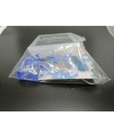Kalolary Dual Nail Forms Set | 120PC Stiletto Nail Tips + 10 Blue Nail Clips Nail File & UV Gel Brush for Professional Nail Art Extension - Buy Online on SooperMarket.com