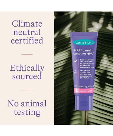 Lansinoh HPA Lanolin 40g - Soothing Nipple Cream for Breastfeeding Moms - Buy Online on SooperMarket.com