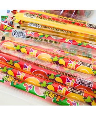 Vmart Jelly Straws Assorted Fruit Flavours TikTok Sweets Sticks Snacks 300g - Delicious Assortment of Jelly Snacks for TikTok Lovers - Buy Online on SooperMarket.com