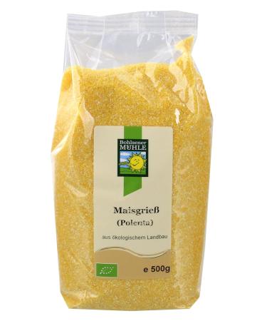 Bohlsener M hle Organic Corn Semolina Polenta (1 x 500 gr) 500 g (1 pack)