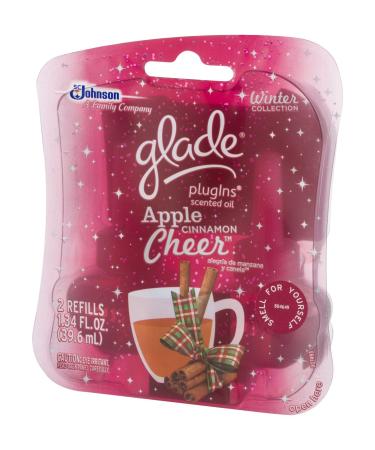 Glade Plugins Oil Refills Winter Collection (Apple Cinnamon Cheer)