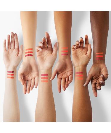 Waterproof 3-in-1 Matte Lipstick Trio - Long Lasting, Moisturizing Velvet Texture - Buy Online on SooperMarket.com