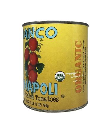 Organic Bianco DiNapoli Whole Peeled Tomatoes 28 oz - Premium Quality Ingredients - Buy Online on SooperMarket.com