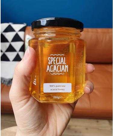 BeeHype - Special Acacian 100% Pure Luxury Acacia Raw Bee Honey 6 x 250g Special Acacian Pack of 6 - Buy Online on SooperMarket.com