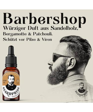 Beardpride Beard Oil for Men - 100% Natural Barbershop Formula - Softens Beards - Ideal Gift - 30ml - Buy Online on SooperMarket.com