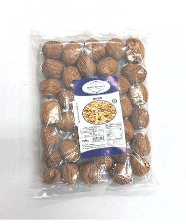 Walnuts in their Shell Whole Raw Nuts 500g - Premium Whole Walnuts in their Shell 500g - Buy Online on SooperMarket.com