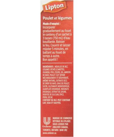 Lipton Soup Mix Noodle with Chicken Vegetable 117 GR 24 Count Chicken Noodle Chicken Vegetable 117 g (Pack of 24) - Buy Online on SooperMarket.com