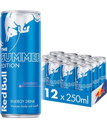 Red Bull Energy Drink 250 ml x 24 (Pack of 6 x 4) & Energy Drink Summer Edition Juneberry 250 ml x12 - Buy Online on SooperMarket.com