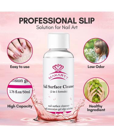 Multifunctional Nail Extension Gel & Anti-Stick Cleanser - Professional DIY Slip Solution (2PCS) - Buy Online on SooperMarket.com