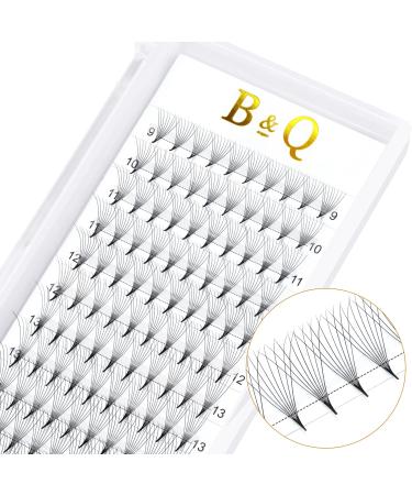 Premade Fans Eyelash Extensions 8D 7D 6D 5D Pointy Base Premade Volume Eyelash Extensions Premade Fans 0.07 0.10 Premade Volume Fans C D Curl (8D-D-0.07 9-16 MIX) 9-16 MIX 8D-D-0.07