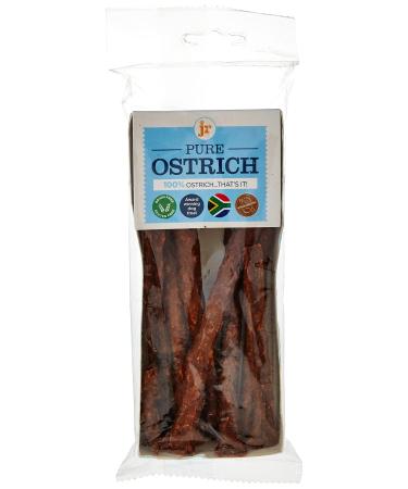 J R Pet Products Pure Dried 100% Fresh Meat Dog Treat Sticks Gluten & Grain Free 50g - Ostrich Chicken 50 g (Pack of 1)