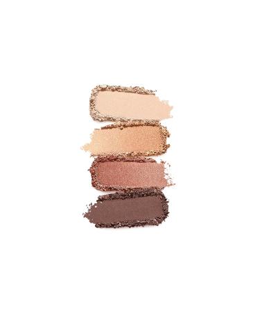 Kiko Milano Bright Quartet Eyeshadow Palette 03 - 4 Baked Eyeshadows for Wet & Dry Use | Burgundy - International Shipping Available - Buy Online on SooperMarket.com