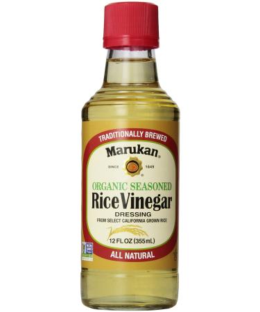 Marukan Seasoned Rice Vinegar, Organic, 12 Fl Oz